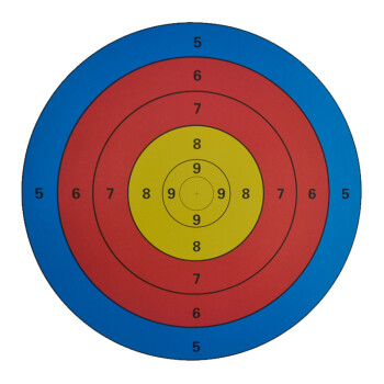 dq户外射击弓箭飞镖比赛靶纸传统反曲箭馆专用超厚靶纸射箭专用靶纸超