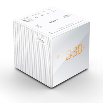SONY 索尼ICF-C1 闹钟FM\/AM收音机 可爱嗜睡