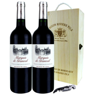 法国利维尔 格朗伯爵法国原瓶进口红酒干红葡