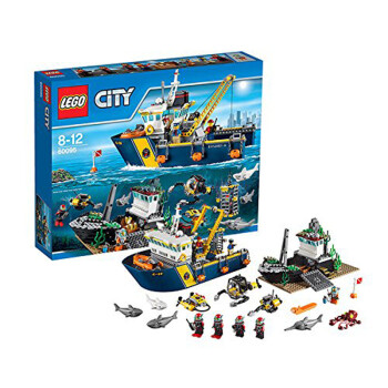 乐高lego城市系列city早教拼插积木玩具512岁2020new深海勘探船60095