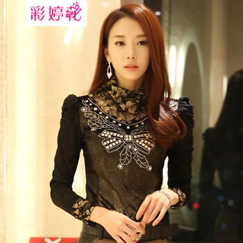 彩婷花2015休闲裤女秋冬加绒PU皮裤女长裤紧身显瘦打底裤外穿高腰小脚铅笔裤912 黑色 L