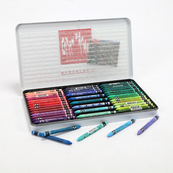 瑞士卡达 10\/30\/84\/126色美术绘画水溶性蜡笔