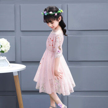 小女孩穿韩版公主连衣裙子儿童8女生9夏季12衣服6-10岁夏天洋气十