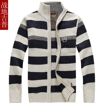 热卖 afs jeep<em>毛衣男</em> 战地吉普秋装男士<em>开衫</em>针织