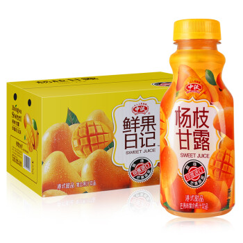 中沃(zhongwo) 杨枝甘露 复合果汁饮品380ml*15瓶整箱