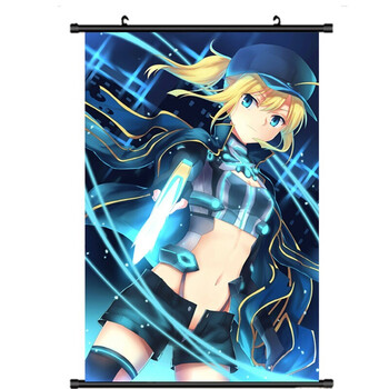 吾王saber fate zero 挂画海报壁纸卷轴画布画 二次元动漫周边 来图