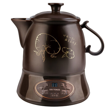 
                                        
                                                            天际(TONZE)养生壶3L 全自动中药壶 陶瓷煎药壶 分体BJH-W300G                