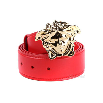 <em>Versace</em> <em>范思哲</em> <em>女士</em>牛皮Medusa人头<em>腰带</em> DC