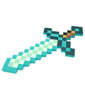 酷丑我的世界Minecraft官方EVA泡沫钻石剑斧