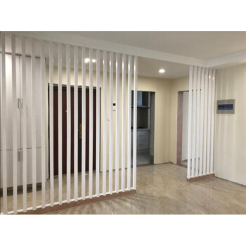 北欧入户铁艺隔断屏风客厅办公室隔断墙家用卧室房间分隔玄关柱子