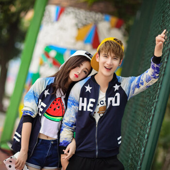 强荣 2014秋季<em>男装</em>秋装 情侣装<em>卫衣</em> <em>开衫</em> <em>休闲</em>