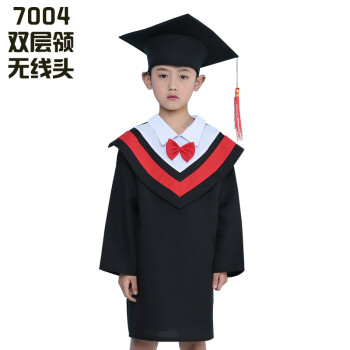 儿童博士服毕业礼服幼儿园学士服毕业照服装博士帽小学生演出服装