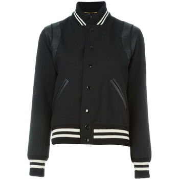 伊夫圣罗兰(Saint Laurent) YSL 经典棒球夹克 图