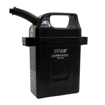 DP 久量 LED-7007 充电式分体头灯/矿灯 单灯 2档 6000毫安 3W 黑色