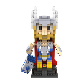 loz小颗粒积木拼装玩具 乐高漫威复仇者联盟 雷