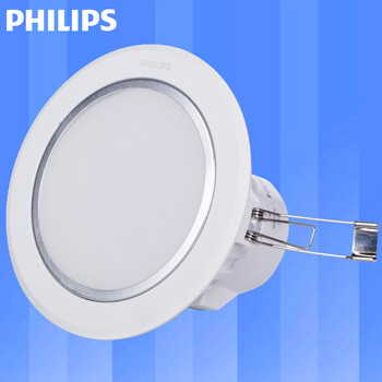 飞利浦PHILIPS LED筒灯天花灯闪烁二代 含LED光源 4寸8w白光