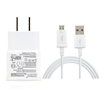irco USB 三星旅行充电器套装 (2A充电头+数据