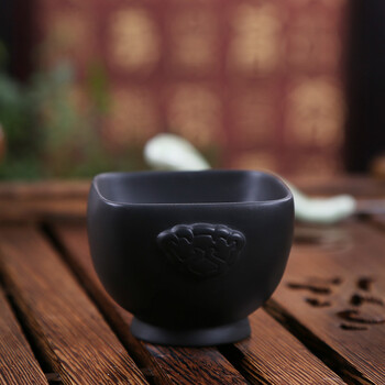 
                                        言艺 整套功夫茶具套装 乌金石茶盘 陶瓷茶具茶海茶杯 高档家用自动上水电磁炉 时来运转柴烧配残荷茶盘(大)                