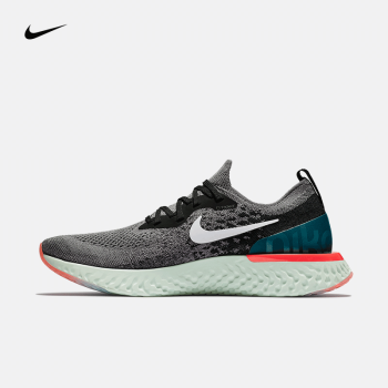 耐克nike epic react flyknit 男子跑步鞋 aq0067 aq0067-010黑/灰 40