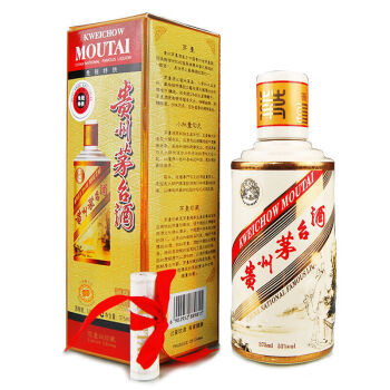 贵州茅台酒 酱香型白酒 53度 茅台 卡慕之李白 375ml*
