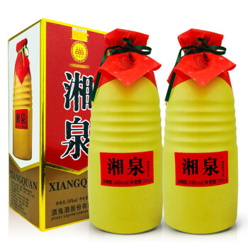 陈年老酒 54°湘泉酒(2012年 500mlx2瓶