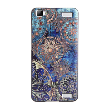 美壳壳 浮雕手机壳保护套 适用于vivo y37l 黄金