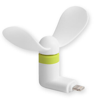 井果儿 创意苹果安卓手机风扇usb充电宝小风扇