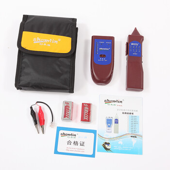 杉木林寻线仪带电网线测试仪电话查线器屏蔽华