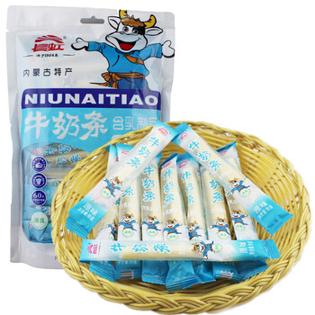 长虹奶酪 牛奶条内蒙古特产奶条奶棒 原味400g【图片 价格 品牌 报价】-京东