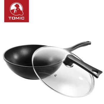tomic特美刻家用炒锅炒菜锅不粘锅炒菜锅具多用电磁炉燃气通用锅具