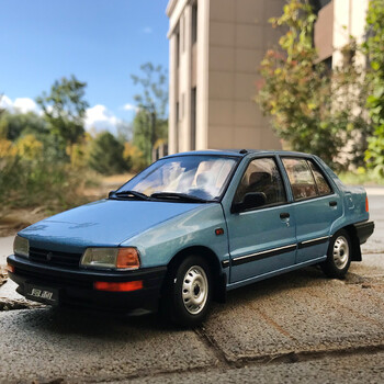 合金原厂 1:18 80/90年代 天津老夏利 tj7100 仿真汽车模型 夏利车模
