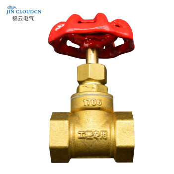水管阀门开关黄铜截止阀水管闸阀水管开关家用工业用阀dn4015寸截止阀