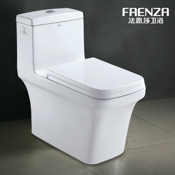 法恩莎卫浴fb1691豪华节水座便器防溅水坐便