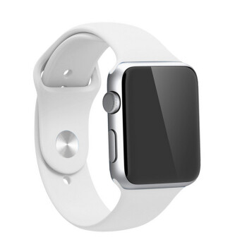T 智能手表表带硅胶表带简约款 适用于iwatch苹