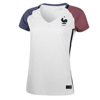 法国队女球衣 15-16主场客场女生装修身队服 