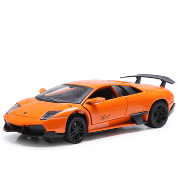 美致合金车模1:32儿童回力玩具静态小汽车模型 25055橙色 兰博基尼LP670【图片 价格 品牌 报价】-京东