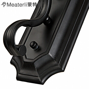 蒙特丽 客厅卧室书房玄关床头灯CH003-B 美式田园复古壁灯(B) 1头 配送led灯泡(E27黄光5W)