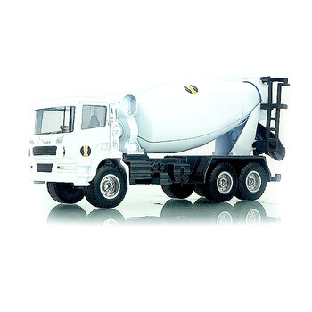 正版华一 儿童玩具车 合金静态工程车模 搅拌车