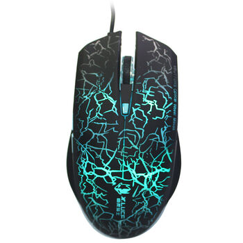 幽灵骑士(X.LUCF)XM-502 lol鼠标有线游戏发光