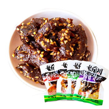 好食川牛肉干250g云南特产四川风味烧烤泡椒