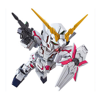 万代(bandai)高达gundam拼插拼装模型玩具 sd版 独角兽毁灭形态敢达