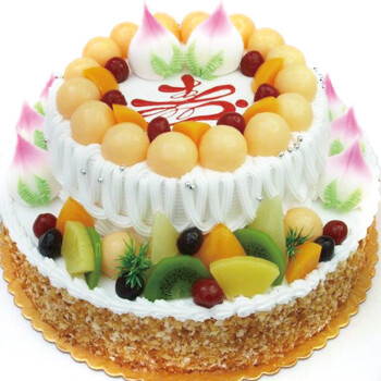 生日蛋糕配送鲜花蛋糕速递预定水果儿童卡通蛋