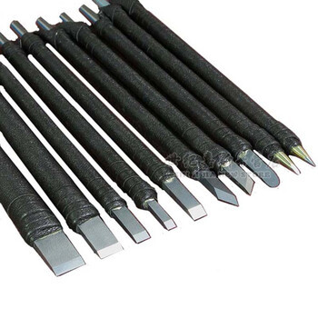 《钨钢篆刻刀 石刻刀 刻章刀雕刻刀篆刻工具套装硬质合金刻刀 十支装和八支装 10支装》【摘要 书评 试读】- 京东图书