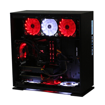 云轩 i7 6700\/16G\/双卡 RX480交火 游戏电脑主