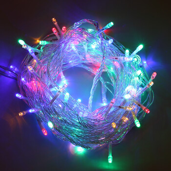 led星星灯户外防水彩灯闪灯串灯满天星花园庭院装饰阳台浪漫布置 30米