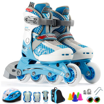 米高m-cro 906轮滑鞋 儿童套装女滑轮鞋溜冰鞋