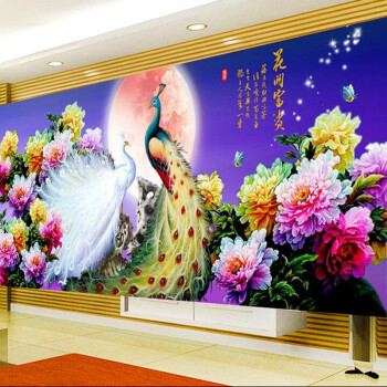 ks钻石画十字绣客厅新款钻石十字绣钻石绣粘贴画钻石画满钻砖石绣点钻