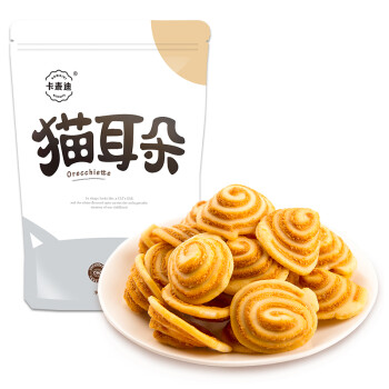 卡麦迪 kamaidi 猫耳朵 休闲膨化零食小吃180g*1袋