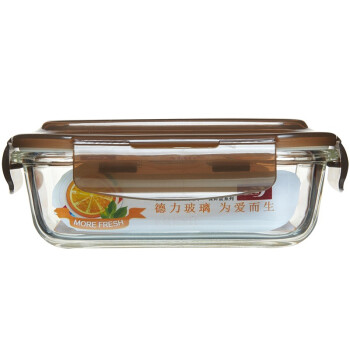 青苹果 耐热玻璃保鲜盒套装 8件套 BXHK08-3 烤箱 冰箱 微波炉适用保鲜盒