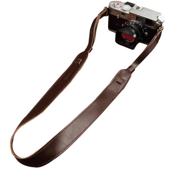 cam-in 牛皮单反相机背带 微单摄影肩带通用型